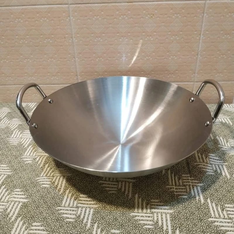 40cm Stainless Steel Chinese Korai (Majuni Free 3 Pcs)